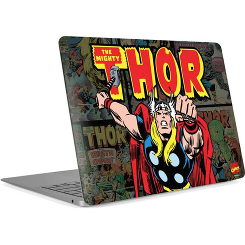 Marvel Classic Comics The Mighty Thor Vintage Apple MacBook Air Skin